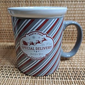 DesignPac North Pole Express Special Delivery Just For You Large Mug Grey,Red‎